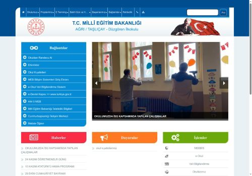 Düzgören İlkokulu - AĞRI / TAŞLIÇAY