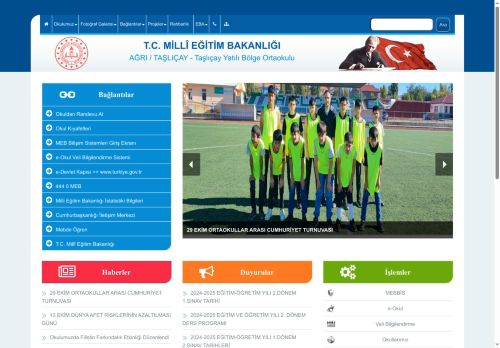 Taşlıçay Yatılı Bölge Ortaokulu - AĞRI / TAŞLIÇAY