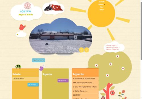 Bayındır İlkokulu - AĞRI / TUTAK