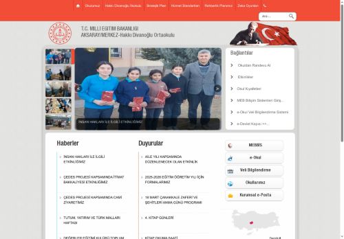 Hakkı Divanoğlu Ortaokulu - AKSARAY / MERKEZ