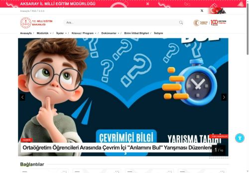 MEB AKSARAY İL MİLLÎ EĞİTİM MÜDÜRLÜĞÜ