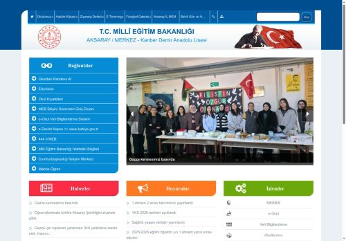 Kanber Demir Anadolu Lisesi - AKSARAY / MERKEZ