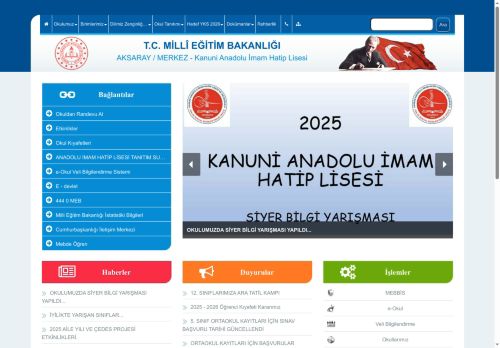 Kanuni Anadolu İmam Hatip Lisesi - AKSARAY / MERKEZ