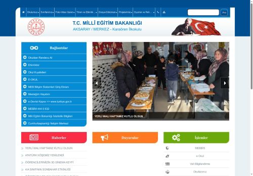 Karaören İlkokulu - AKSARAY / MERKEZ