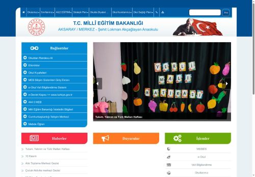 Şehit Lokman Akçağlayan Anaokulu - AKSARAY / MERKEZ