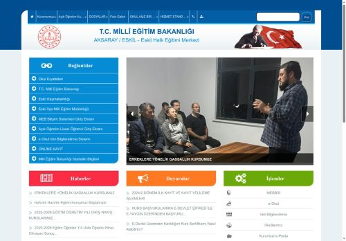 Eskil Halk Eğitimi Merkezi - AKSARAY / ESKİL