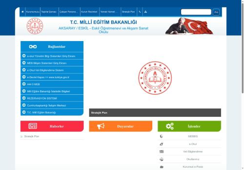 Eskil Öğretmenevi ve Akşam Sanat Okulu - AKSARAY / ESKİL