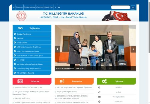 Hacı Battal Tüzün İlkokulu - AKSARAY / ESKİL