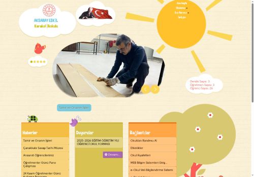 Karakol İlkokulu - AKSARAY / ESKİL