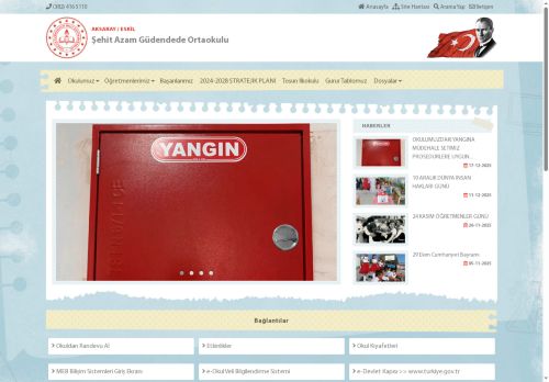 Şehit Azam Güdendede Ortaokulu - AKSARAY / ESKİL