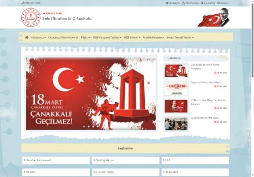 Şehit İbrahim Er Ortaokulu - AKSARAY / ESKİL