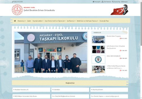 Şehit İbrahim Erten Ortaokulu - AKSARAY / ESKİL