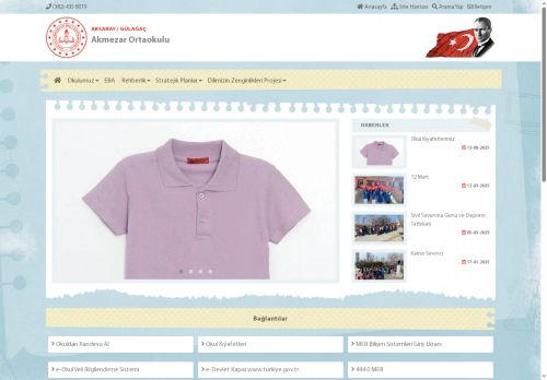 Akmezar Ortaokulu - AKSARAY / GÜLAĞAÇ