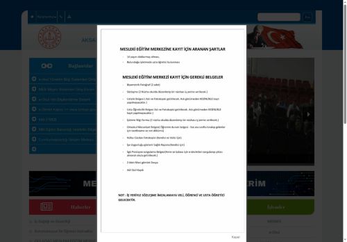 Gülağaç Mesleki Eğitim Merkezi - AKSARAY / GÜLAĞAÇ
