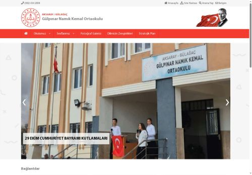 Gülpınar Namık Kemal Ortaokulu - AKSARAY / GÜLAĞAÇ