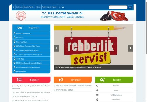 Atatürk Ortaokulu - AKSARAY / GÜZELYURT