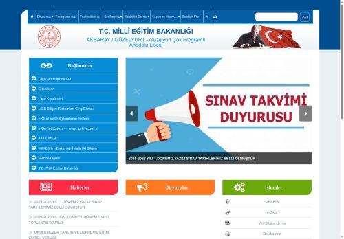 Güzelyurt Çok Programlı Anadolu Lisesi - AKSARAY / GÜZELYURT