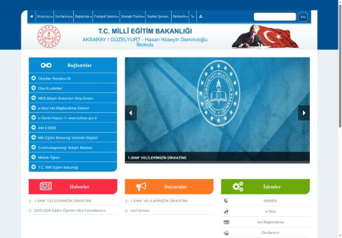 Hasan Hüseyin Demircioğlu İlkokulu - AKSARAY / GÜZELYURT