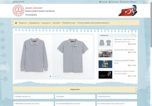 Ihlara Şehit Şahin Sarılmaz Ortaokulu - AKSARAY / GÜZELYURT