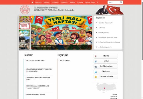 Ihlara Atatürk Ortaokulu - AKSARAY / GÜZELYURT