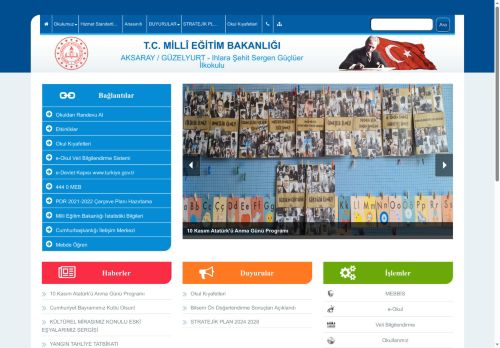 Ihlara Şehit Sergen Güçlüer İlkokulu - AKSARAY / GÜZELYURT