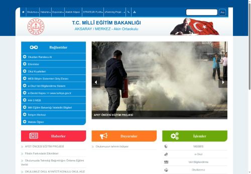 Akin Ortaokulu - AKSARAY / MERKEZ