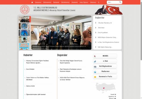 Aksaray Güzel Sanatlar Lisesi - AKSARAY / MERKEZ