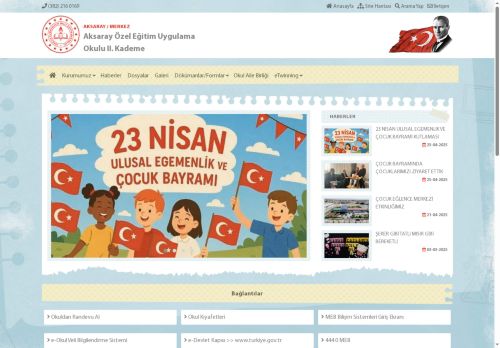 Aksaray Özel Eğitim Uygulama Okulu II. Kademe - AKSARAY / MERKEZ