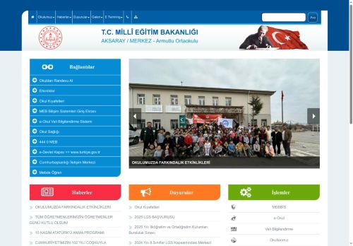 Armutlu Ortaokulu - AKSARAY / MERKEZ