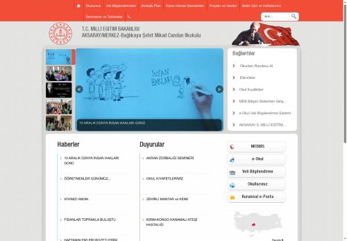 Bağlıkaya Şehit Mikail Candan İlkokulu - AKSARAY / MERKEZ