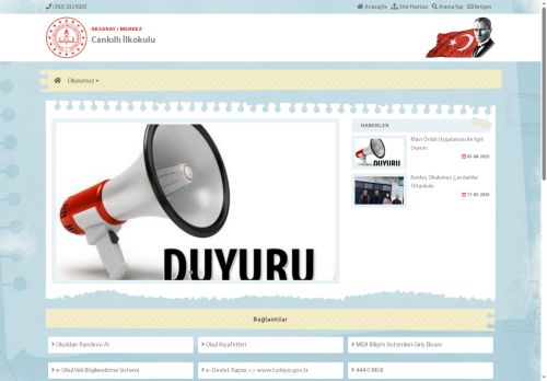 Cankıllı İlkokulu - AKSARAY / MERKEZ