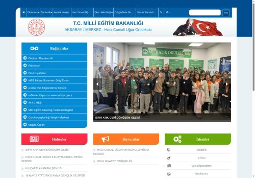 Hacı Cumali Uğur Ortaokulu - AKSARAY / MERKEZ