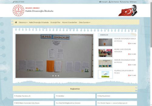 Hakkı Divanoğlu İlkokulu - AKSARAY / MERKEZ