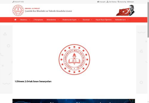 Çamlık Kız Mesleki ve Teknik Anadolu Lisesi - ANKARA / ALTINDAĞ