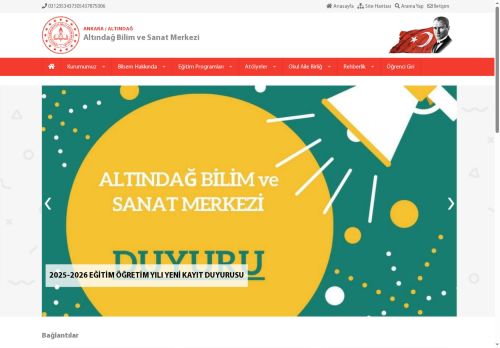 Altındağ Bilim ve Sanat Merkezi - ANKARA / ALTINDAĞ