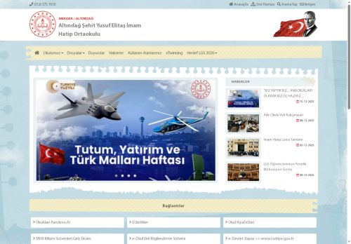 Altındağ Şehit Yusuf Elitaş İmam Hatip Ortaokulu - ANKARA / ALTINDAĞ