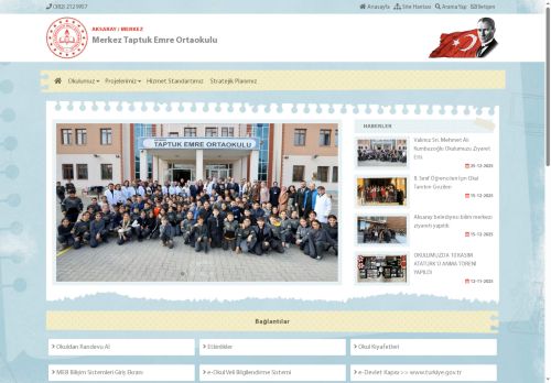 Merkez Taptuk Emre Ortaokulu - AKSARAY / MERKEZ