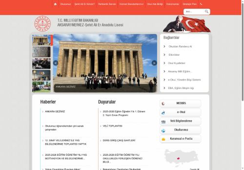 Şehit Ali Er Anadolu Lisesi - AKSARAY / MERKEZ