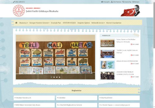 Şehit Fatih Gökkaya İlkokulu - AKSARAY / MERKEZ