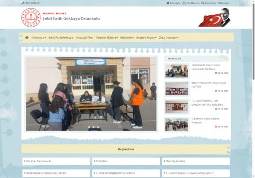 Şehit Fatih Gökkaya Ortaokulu - AKSARAY / MERKEZ