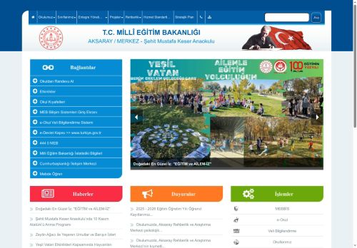 Şehit Mustafa Keser Anaokulu - AKSARAY / MERKEZ