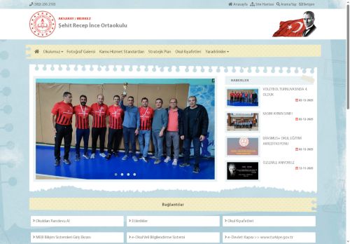 Şehit Recep İnce Ortaokulu - AKSARAY / MERKEZ