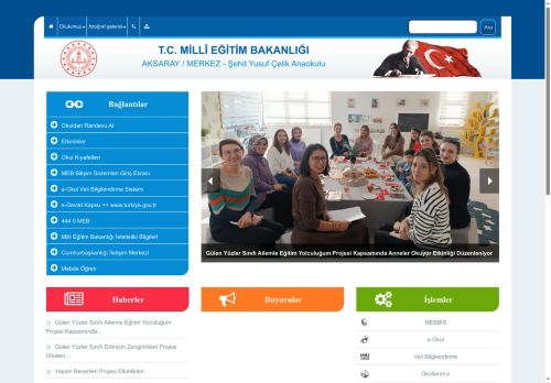 Şehit Yusuf Çelik Anaokulu - AKSARAY / MERKEZ