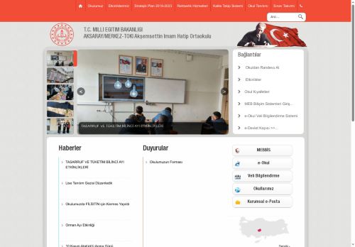 TOKİ Akşemsettin İmam Hatip Ortaokulu - AKSARAY / MERKEZ