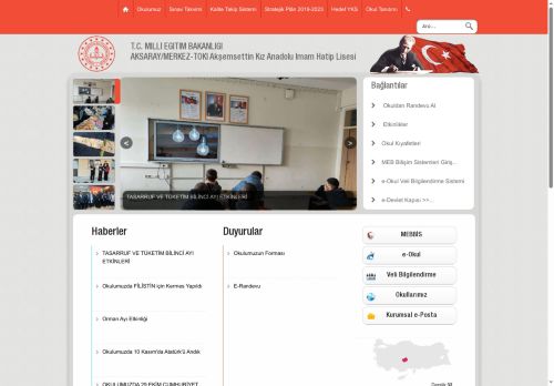 TOKİ Akşemsettin Kız Anadolu İmam Hatip Lisesi - AKSARAY / MERKEZ