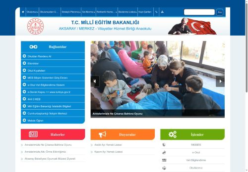 Vilayetler Hizmet Birliği Anaokulu - AKSARAY / MERKEZ