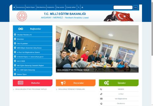 Yenikent Anadolu Lisesi - AKSARAY / MERKEZ