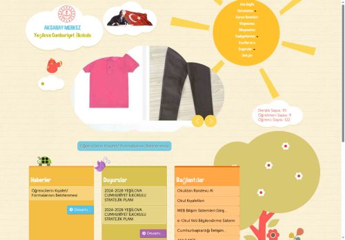 Yeşilova Cumhuriyet İlkokulu - AKSARAY / MERKEZ