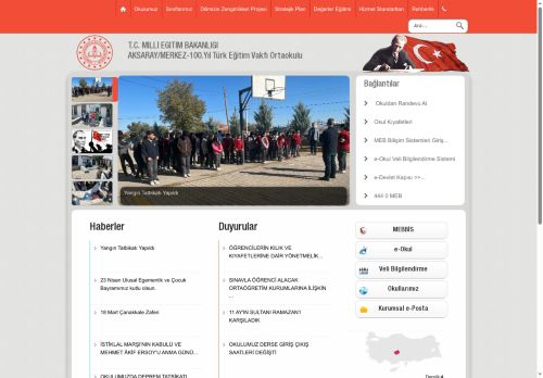 100.Yıl Türk Eğitim Vakfı Ortaokulu - AKSARAY / MERKEZ