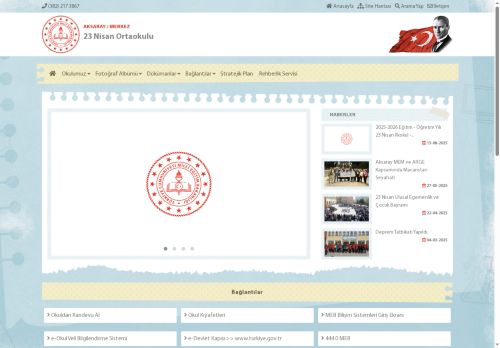 23 Nisan Ortaokulu - AKSARAY / MERKEZ
